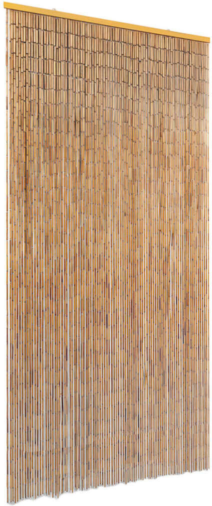 vidaXL Dörrdraperi i bambu 90x220 cm